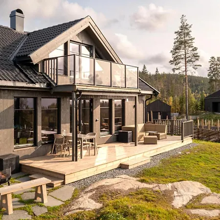 Kollen - Panoramautsikt - 4 Dobbeltrom - 30 Min Osl 4* Eina